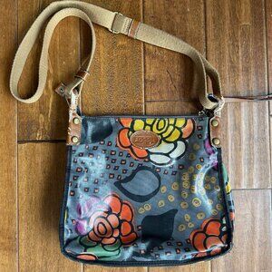 Fossil Floral Flower Design Crossbody